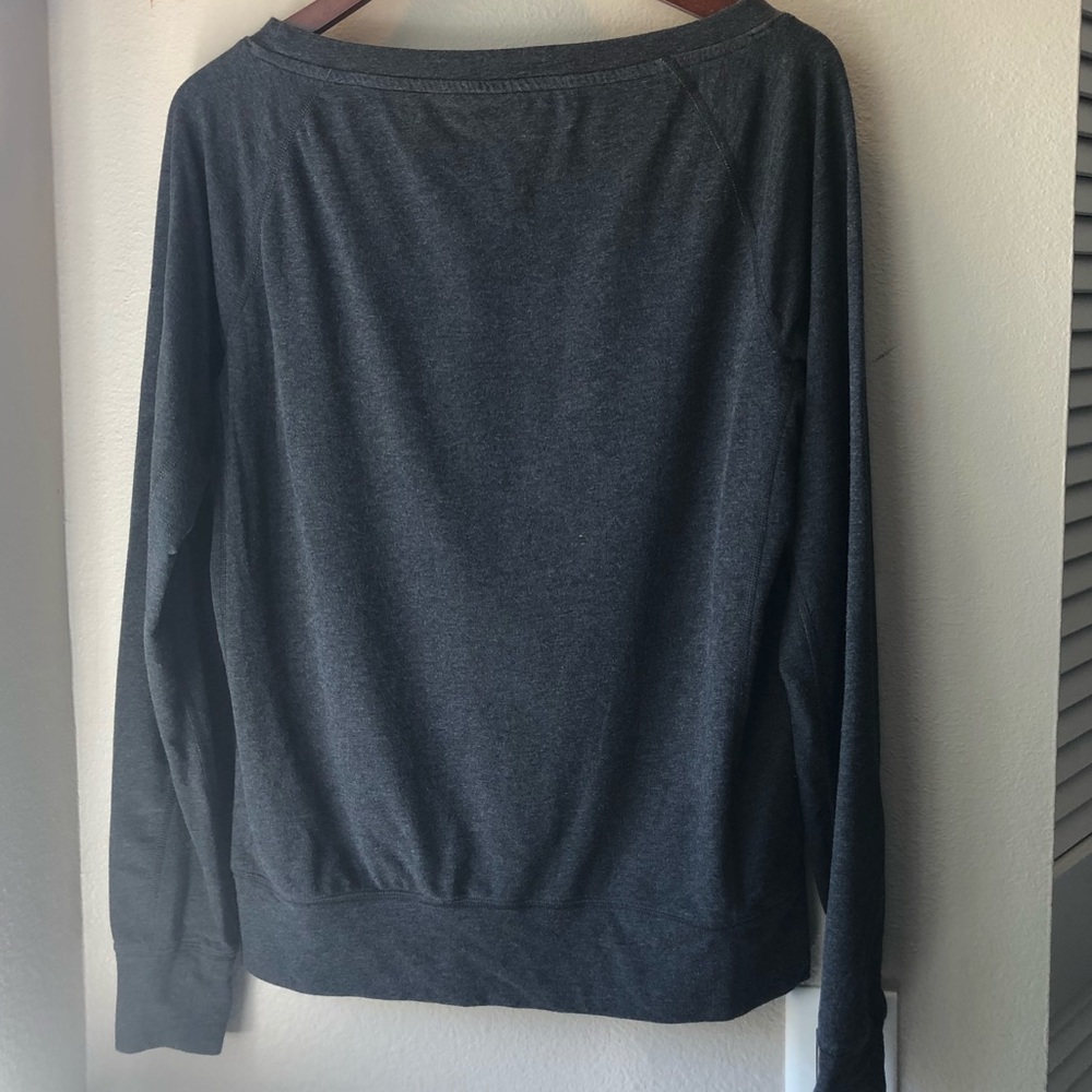 Dark grey Nike long sleeve - Picture 2 of 3